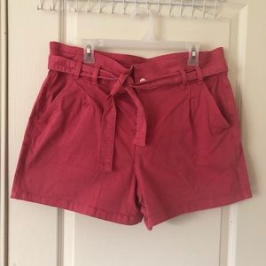 Coral Pink Shorts